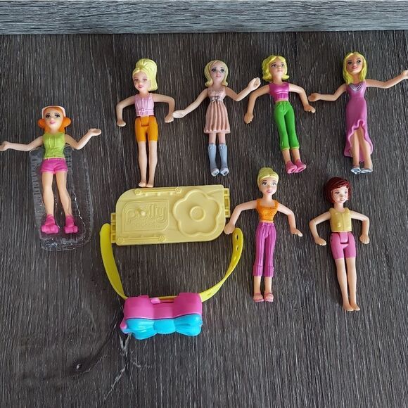 Polly Pocket McDonald's 9pc Lot Happy Meal Toy - Picture 1 of 5